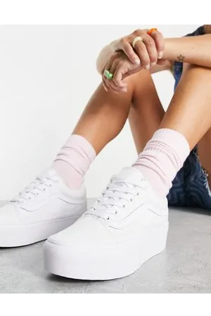 Vans Old Skool Stackform trainers in triple