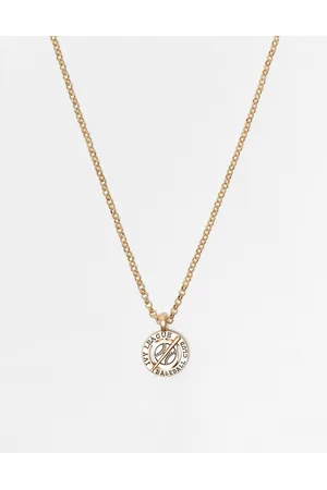 Icon Brand Men Necklaces - Ivy league club coin necklace in