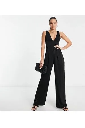 NaaNaa Satin jumpsuit in