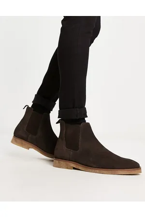 WALK LONDON Hornchurch chelsea boots in suede