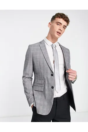 French Connection Wedding suit jacket in check