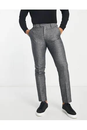 French Connection Wedding suit trousers in herringbone