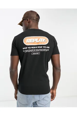 Replay Men Short Sleeve - Logo t-shirt in