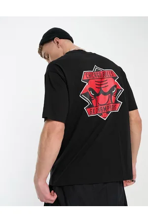 New Era Chicago Bulls champions backprint t-shirt in