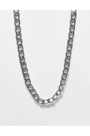 Icon Brand Corazon oval composite chain necklace in