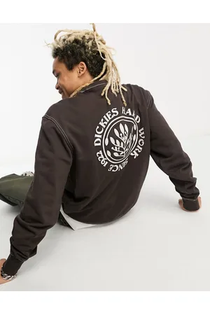 Dickies Beaverton sweatshirt with back embroidery in dark