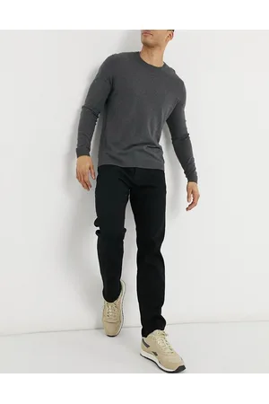 JACK & JONES Intelligence Mike rigid straight fit jeans in