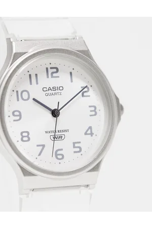 Casio MQ24S skeleton series silicone watch in