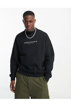 Abercrombie & Fitch Micro scale logo sweatshirt in