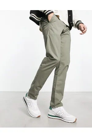 Farah Elm cotton mix chino twill trousers in vintage
