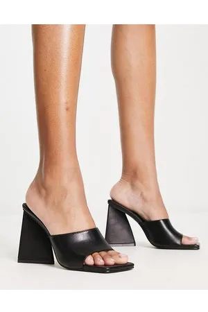 Raid Angel mules with angular heel in