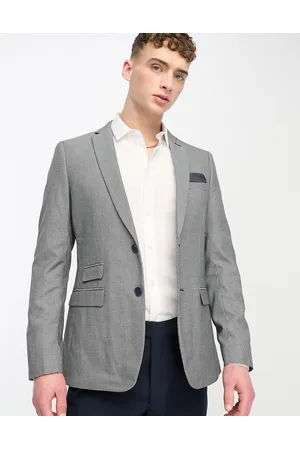 French Connection Suit jacket in black and check