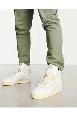adidas Rivalry 86 hi top trainers in and grey