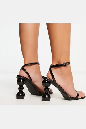Raid Ashby sandals with bubble heel in patent