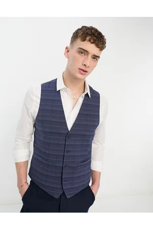 French Connection Waistcoat in check