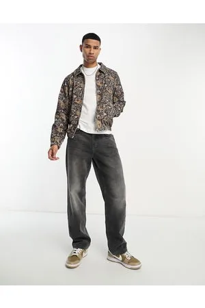 Bolongaro Printed collared cord jacket in