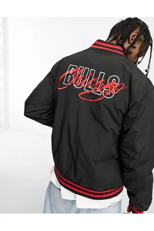 New Era Men Bomber Jackets - Chicago Bulls bomber jacket in