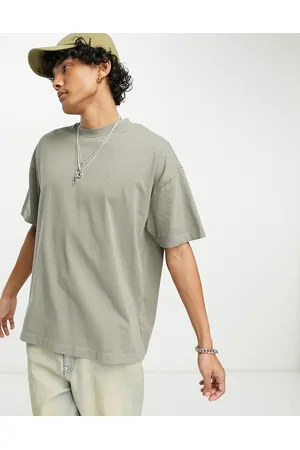 AllSaints Harding oversized t-shirt in sage