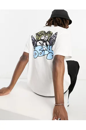 Obey Cherubs backprint t-shirt in