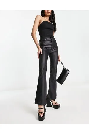 Dr Denim Moxy Flare slim fit jeans in metal