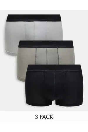 Bolongaro 3 pack trunks in charcoal and black