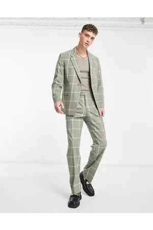 Viggo Ascensio check suit trousers in