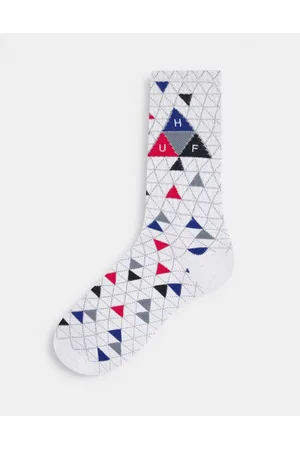 Huf Triple triangle pattern sock in
