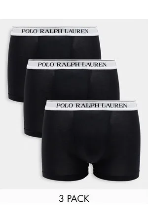 Ralph Lauren 3 pack trunks in with waistband logo