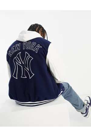 New Era New York Yankees heritage varsity jacket in