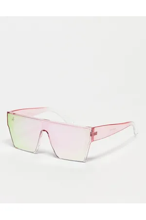 Jeepers Peepers Reflective visor sunglasses in