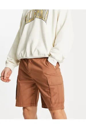 New Look Straight cargo shorts in rust
