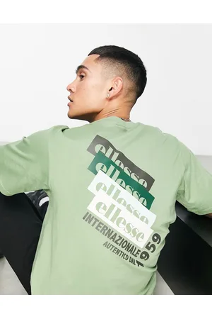 Ellesse Faharo t-shirt with repeat back print in