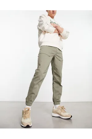 JACK & JONES Intelligence worker cuffed chino in sage