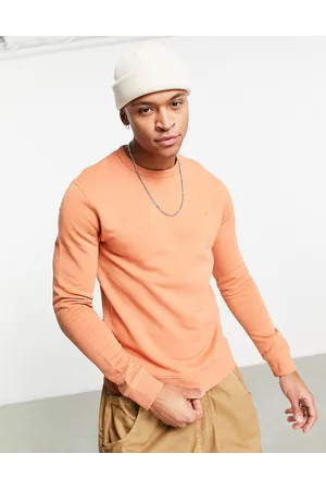 Farah Tim sweatshirt in mandarin