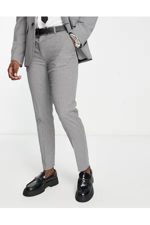 New Look Slim suit trouser in dogtooth pattern