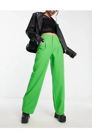 ONLY High waisted wide leg trouser co-ord in bright