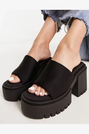 Public Desire Sabeena chunky heeled mules in
