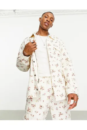 Huf Co-ord field jacket in with all over floral print