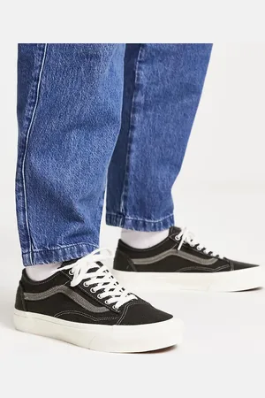 Vans Old Skool tapered trainers in charcoal