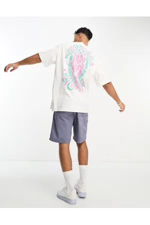Lee 70s logo back print loose fit t-shirt in
