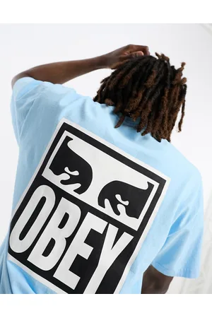 Obey Icon eyes backprint t-shirt in