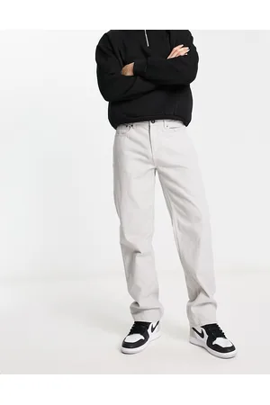 New Look Men Chinos - 5 pocket straight trousers in stone