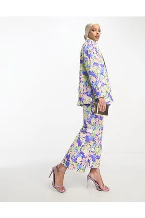 ASOS Floral suit dad blazer in