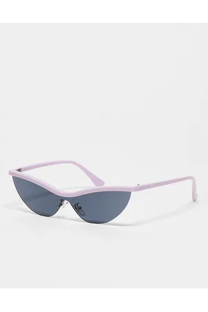 Jeepers Peepers X ASOS exclusive sunglasses with contrast top in lilac