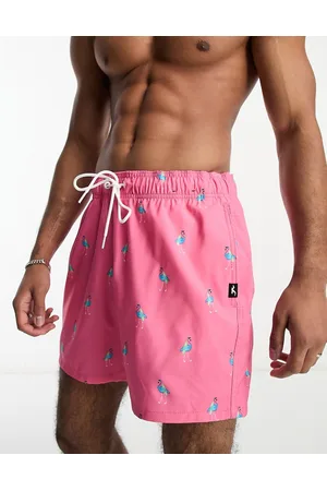 Hollister 5in guard printed swim shorts in