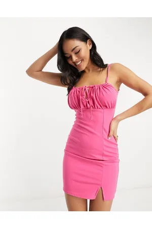 NaaNaa Tie fastening mini dress