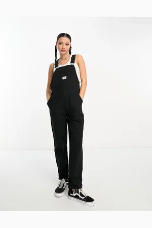 Vans Ground work overall jumpsuit in