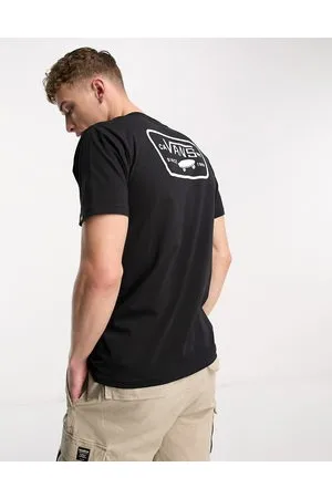 Vans Full patch back print t-shirt in