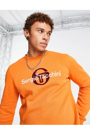 Sergio Tacchini Men Sweatshirts - Ergio Tacchini sweat with large logo in