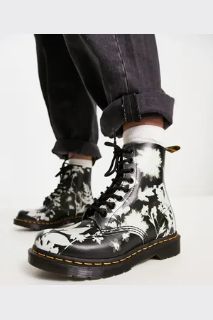 Dr. Martens 1460 Pascal boots in floral shadow print
